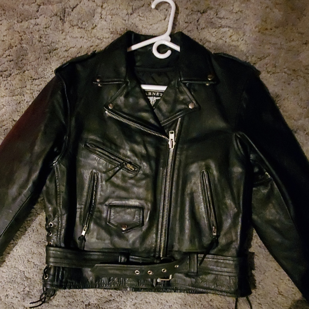 Leather Harley Davidson Lady Rider Jacket - Picture 3 of 7